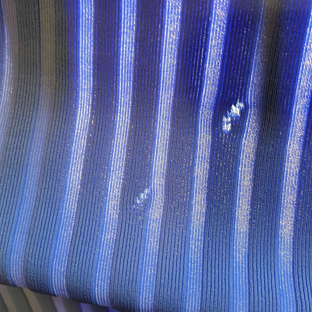 NWT** - Solid and Striped The TONI French Blue swimsuit. **DAMAGED**. See photos - Picture 6 of 12